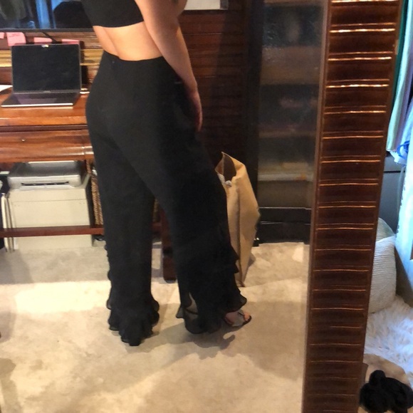 STUDIO 1 • flare flamingo dress pants - Picture 10 of 12